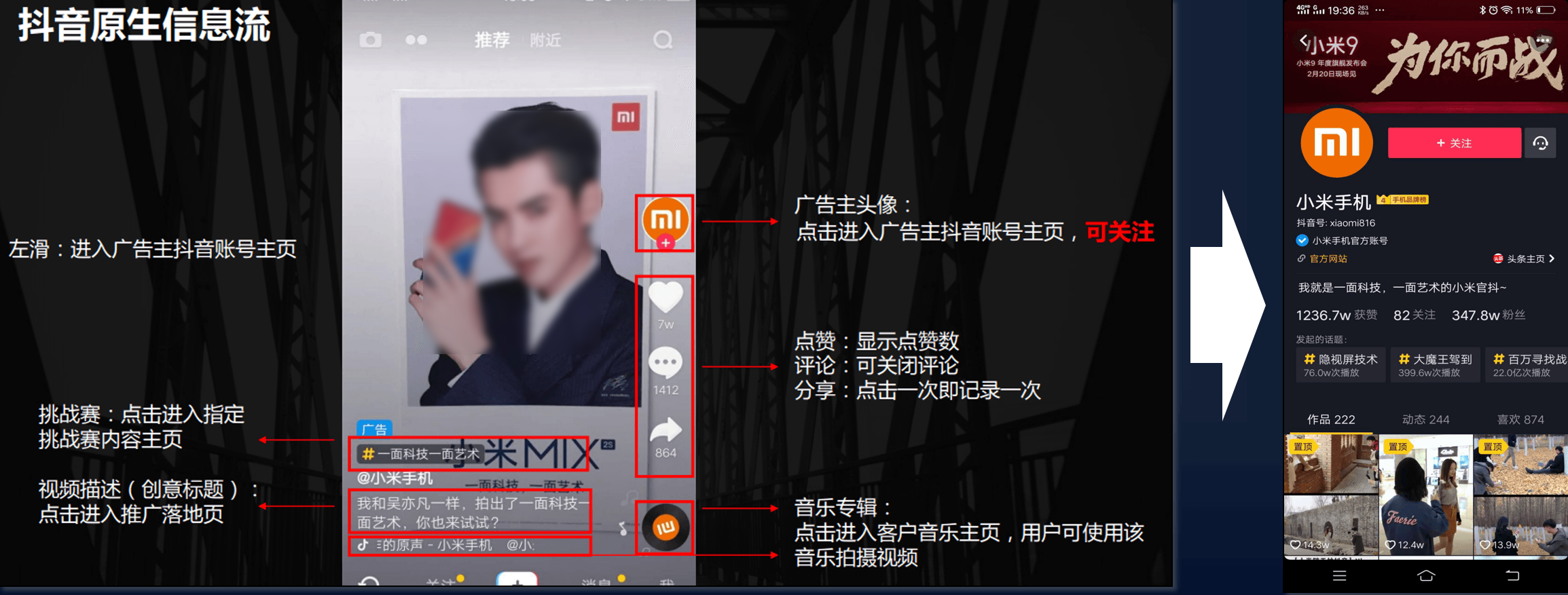 信息流引導(dǎo)關(guān)注帳號