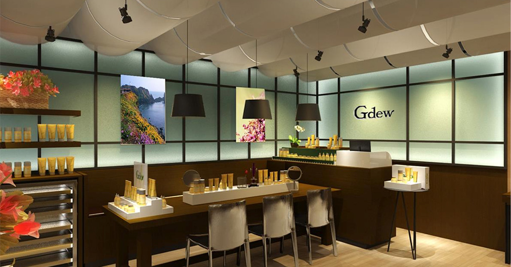 gdew化妝品專(zhuān)賣(mài)店設(shè)計(jì)